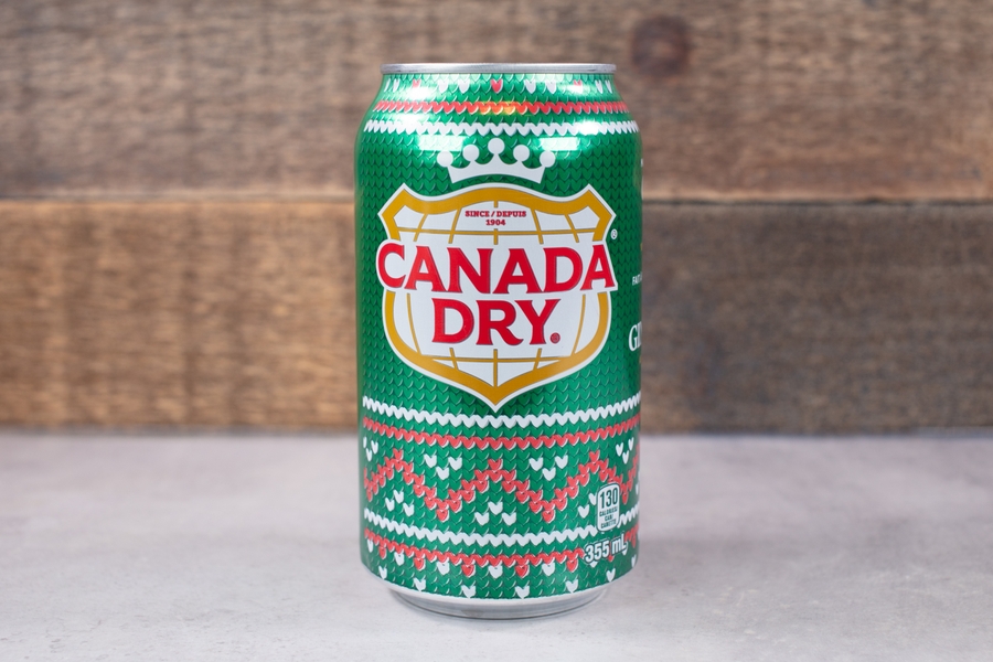 Crack Burger Canada Dry Ginger Ale