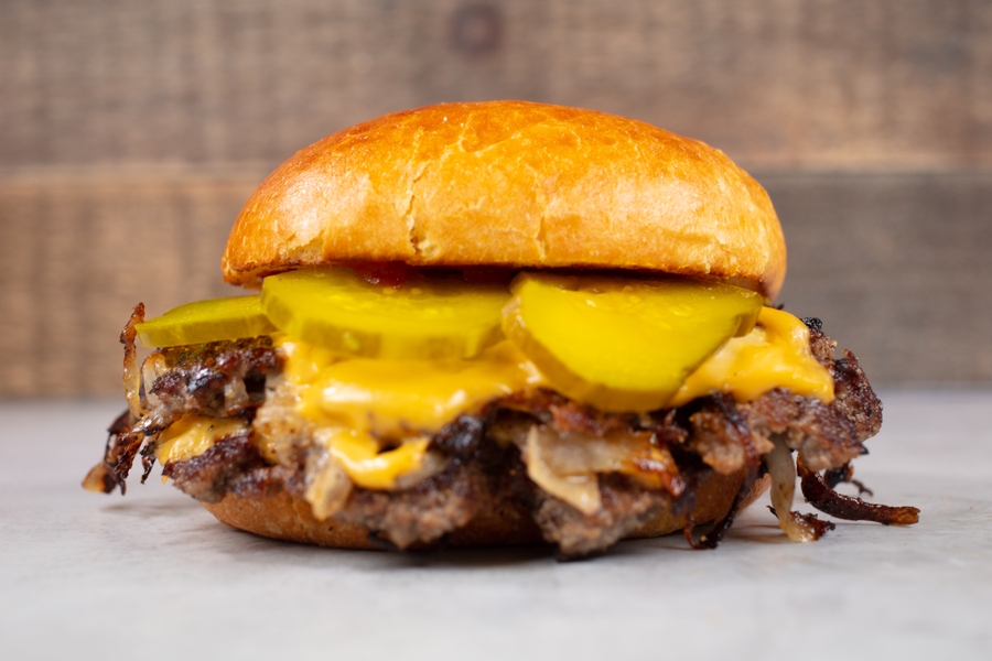 Crack Burger Double Oklahoma Burger