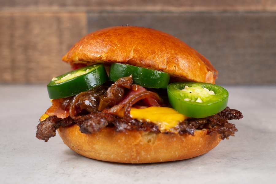 Crack Burger Single Jalapeño Crack Burger