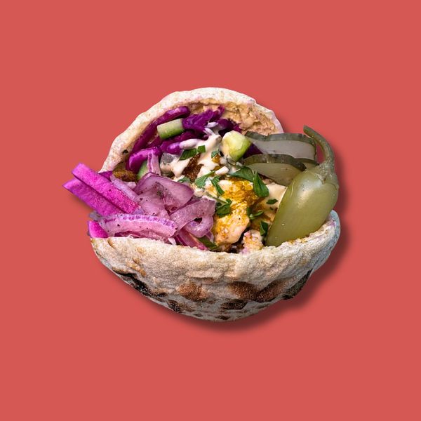 CHICKEN SHAWARMA PITA