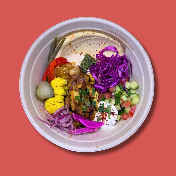 CHICKEN SHAWARMA PLATE