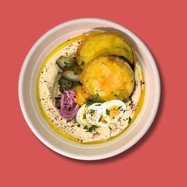 SABICH HUMMUS BOWL