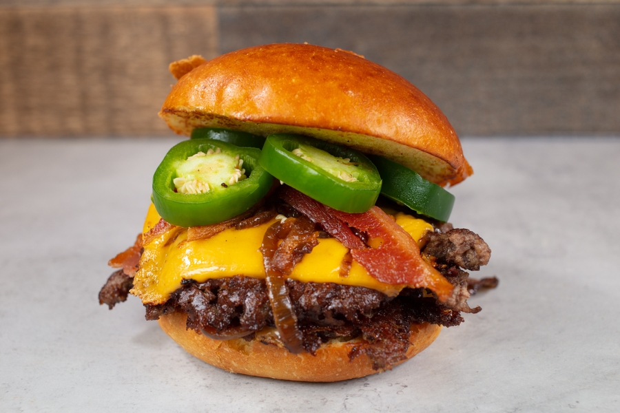 Crack Burger Double Jalapeño Crack Burger